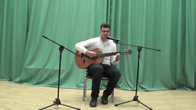 Афанасьев Александр. Конкурс  "Песня на иностранном языке"