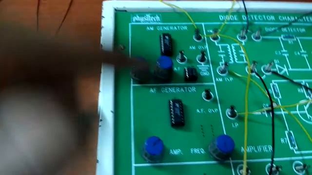 Diode Detector Characteristics or Envelope detector and spectral Analysis смотреть онлайн