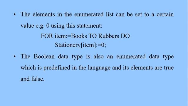 Computer Structured Programming In C and Pascal (Part 24 of 37) | Enumerated Lists Data Structure