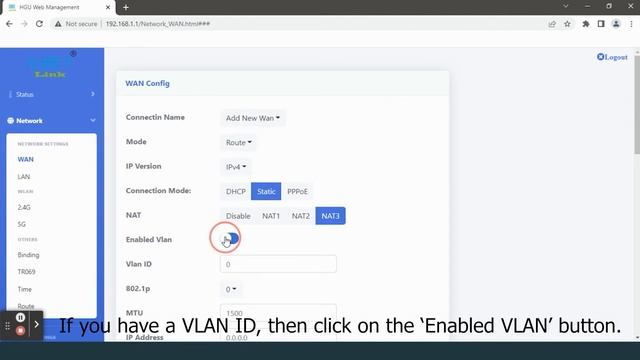 Do you know How to Configure Static IP in Netlink HG3221D ONT-55 смотреть онлайн