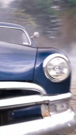 1950 Ford Coupe Drifting_ Vintage Charm and Modern Muscle