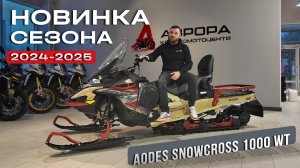 Обзор новинки сезона — снегоход AODES Snowcross 1000 WT