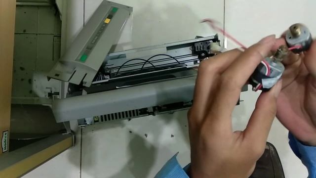 tutorial memperbaiki printer passbook ibm a03 error 22 cara ganti motor shitter