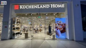 Светодиодный рекламный led экран для магазина Kuchenland