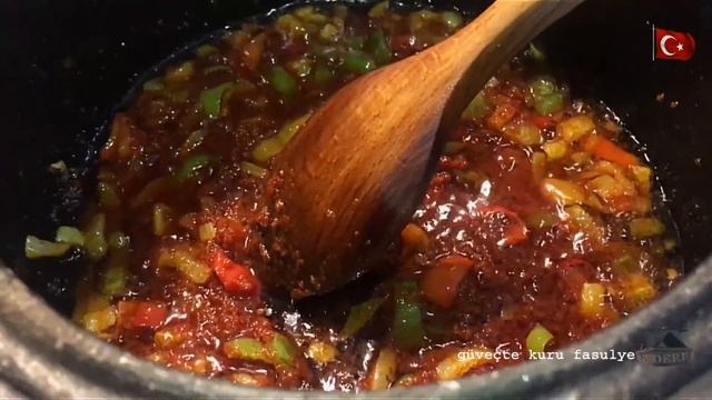 Güveçte Nefis Kuru Fasulye | Baked Beans in Casserole | Pirinç Pilavı | Ev Yemekleri [K.DERE]