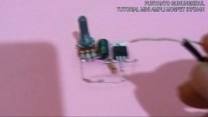 AMPLIFIER MINI DENGAN MOSFET IRFZ44N NGE BASS