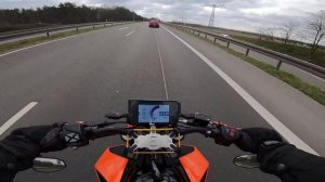 KTM DUKE 125 2020 Akrapovic [No DB-Killer] - little ride to Potsdam
