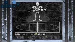 [No Hit] Dusttale: the murderous comedy ACT 2 - Dustbelief Papyrus fight