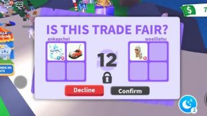 Что дают за фр фрост фурию/Роблокс adopt me трейды