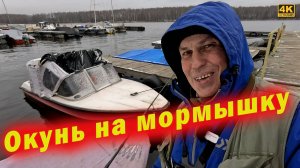 Окунь на мормышку и искусственный мотыль. Рыбалка 2025