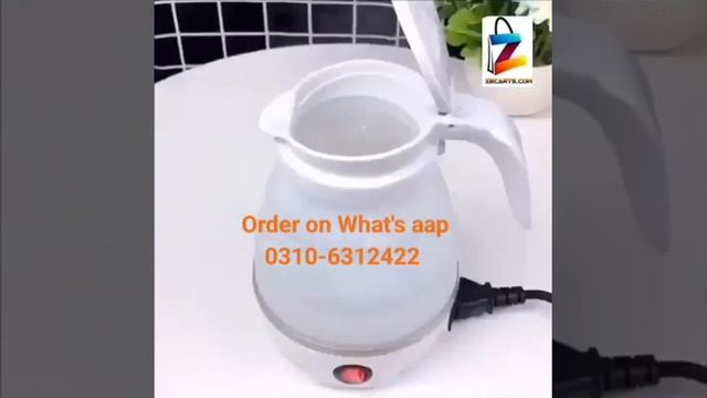 Foldable and Portable Teapot water Heater 0.6L 600W 220V Electric Kettle