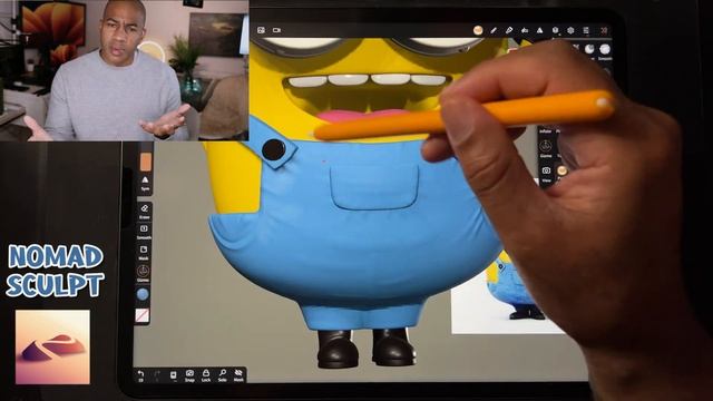 Model-a-Minion! 3D Character Design in Nomad Sculpt | Skillshare Exclusive смотреть онлайн