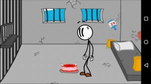 "Стикмен - Побег из тюрьмы" #1(2 концовки)