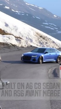 The Audi RS6 C8 Sedan project - crazy sounds