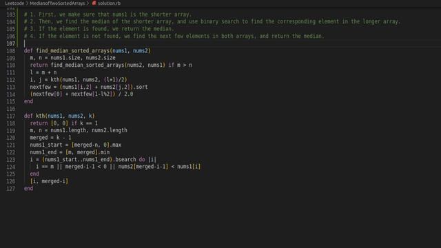 Median of Two Sorted Arrays - LeetCode