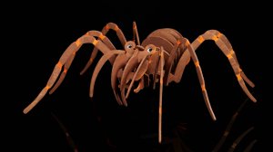 7. Собираем и раскрашиваем модель паука "Тарантул" от Pebaro 857-1