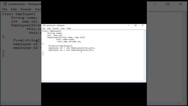what is constructor & destructor in java |Difference between constructor & destructor in java