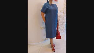 Простое летнее Платье. Выкройка + Пошив.