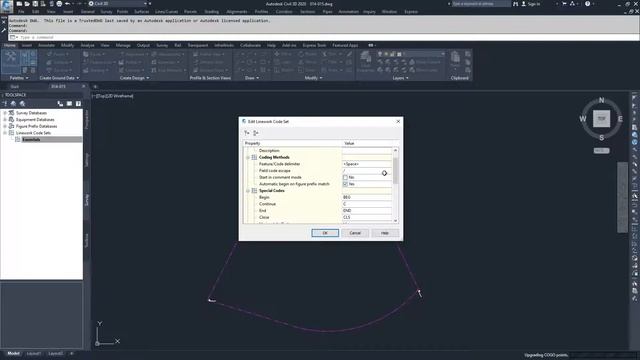 Cert Prep for Autodesk Pro Civil 3D Infrastructure Design Lesson 1: Linework code sets