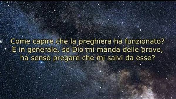 Come capire che la preghiera ha funzionato?