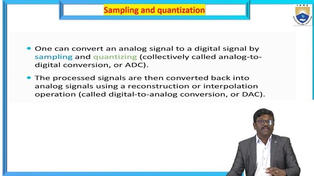 Basic Concepts in Sampling and Quantization by Dr. B Polaiah