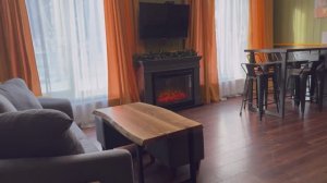 Обзор дома Duplex в горном парк-отеле «Sun Village Arkhyz» в Архызе с тёплым бассейном и рестораном