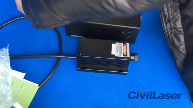 532nm 2000mw 2W green dpss laser Diode Pumped Solid State laser pumped laser -- CivilLaser смотреть онлайн