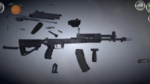 Ак-12 разборка,сборка,стрельба