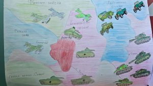 Карта Блокады Ленинграда