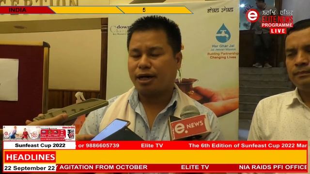 ELITE TV 8:30 PM Manipuri News | 22nd  September 2022