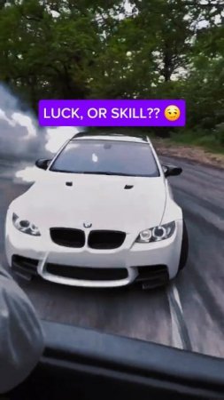 Extremely Lucky or Extremely Good Drift Skills_ #automobile #bmw #bmwdrift #driftcar