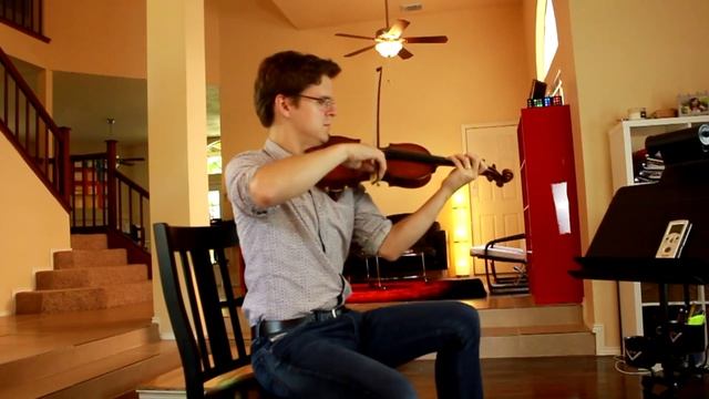 Eb major scale, one octave, non vibrato смотреть онлайн