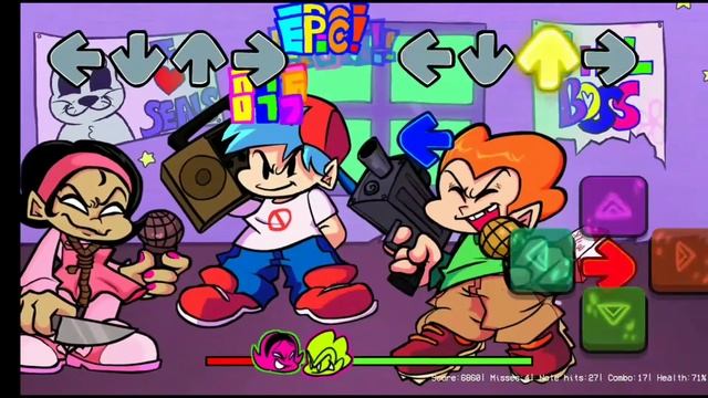 FNF mods Pico school 1ЧАСТЬ and android смотреть онлайн