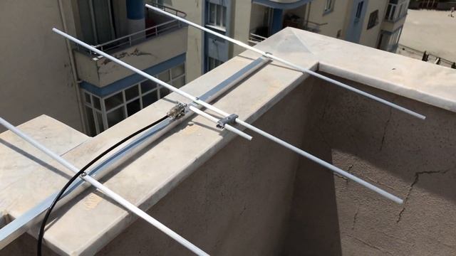 144-146 MhzVHF Yagi 3 Elemanlı 7.8 dbi Kazanç смотреть онлайн