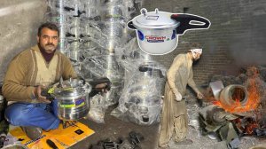 Процесс переработки старого металлического лома для изготовления Скороварки