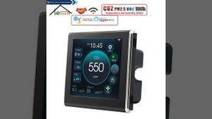 HESSWAY TUYA RS485 WIFI 0-10V Fan Control | Infrared Sensor for Ventilation System