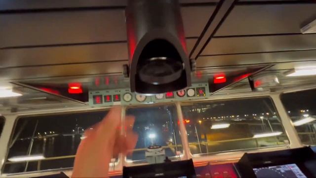 HIGH TECH Navigation Bridge of a Container ship | accommodation tour part -3