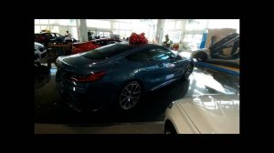 Two 2019 BMW M850i's in Sunset Orange metallic and Bacelona Blue Metallic