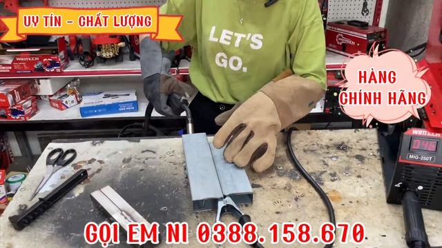 Máy hàn Mig 250 ko dùng khí Nội địa ĐỨC có dễ hàn, hàn inox được không? #mayhanmigkhongdungkhi