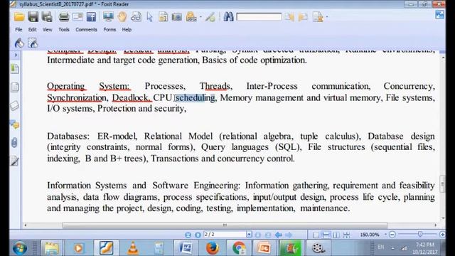 NIELIT EXAM PART 6b- SCIENTIFIC ASSISTANT/SCIENTIST-B- Important Topics