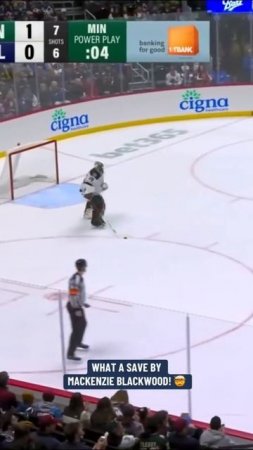 Goalie Made The Splits Look Easy