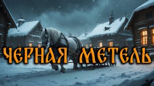 ЧЕРНАЯ МЕТЕЛЬ! Страшные Истории На Ночь