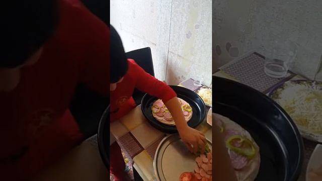 Готовим пиццу дома👍👍Джумка смотреть онлайн
