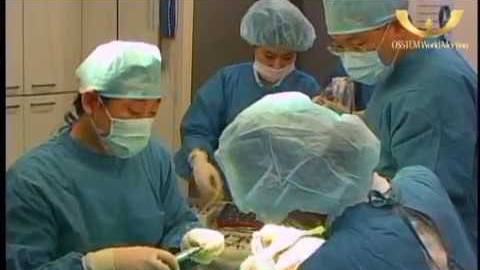 OSSTEM WORLD MEETING 2011. Закрытый синус- лифтинг, операция