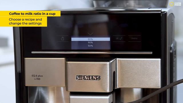 Siemens EQ.6 Plus s700 | How to use the coffee machine? смотреть онлайн