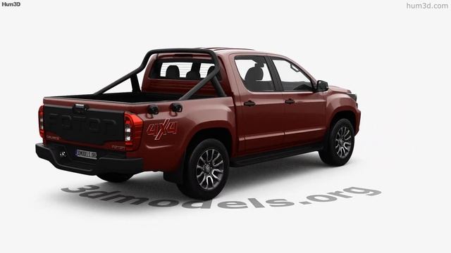 Foton Tunland G7 2022 3D model by 3DModels.org смотреть онлайн