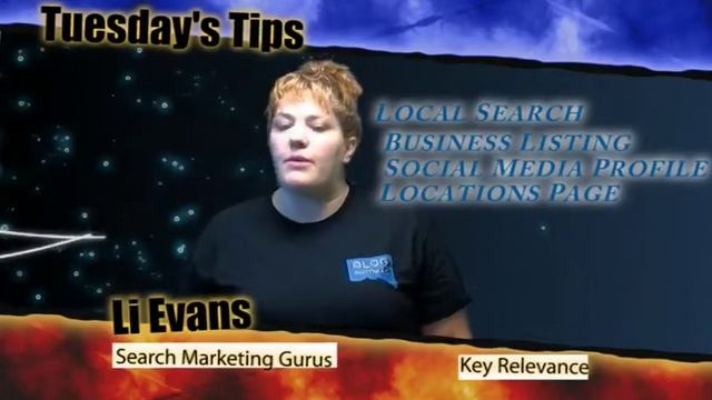 Local Search Optimization Tips for Small Businesses by Li Evans of  Key Relevance & SearchMarketing