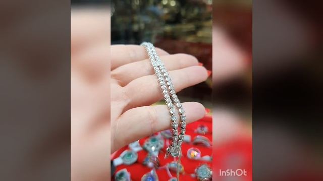 Золотой браслет с бриллиантами. 585 смотреть онлайн