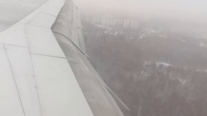 Приземление самолета Боинг-757 во Внуково