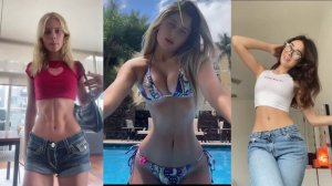 Babes compilation 04 - Big bank tiktok challenge ❤️ClipchampGirls 2025